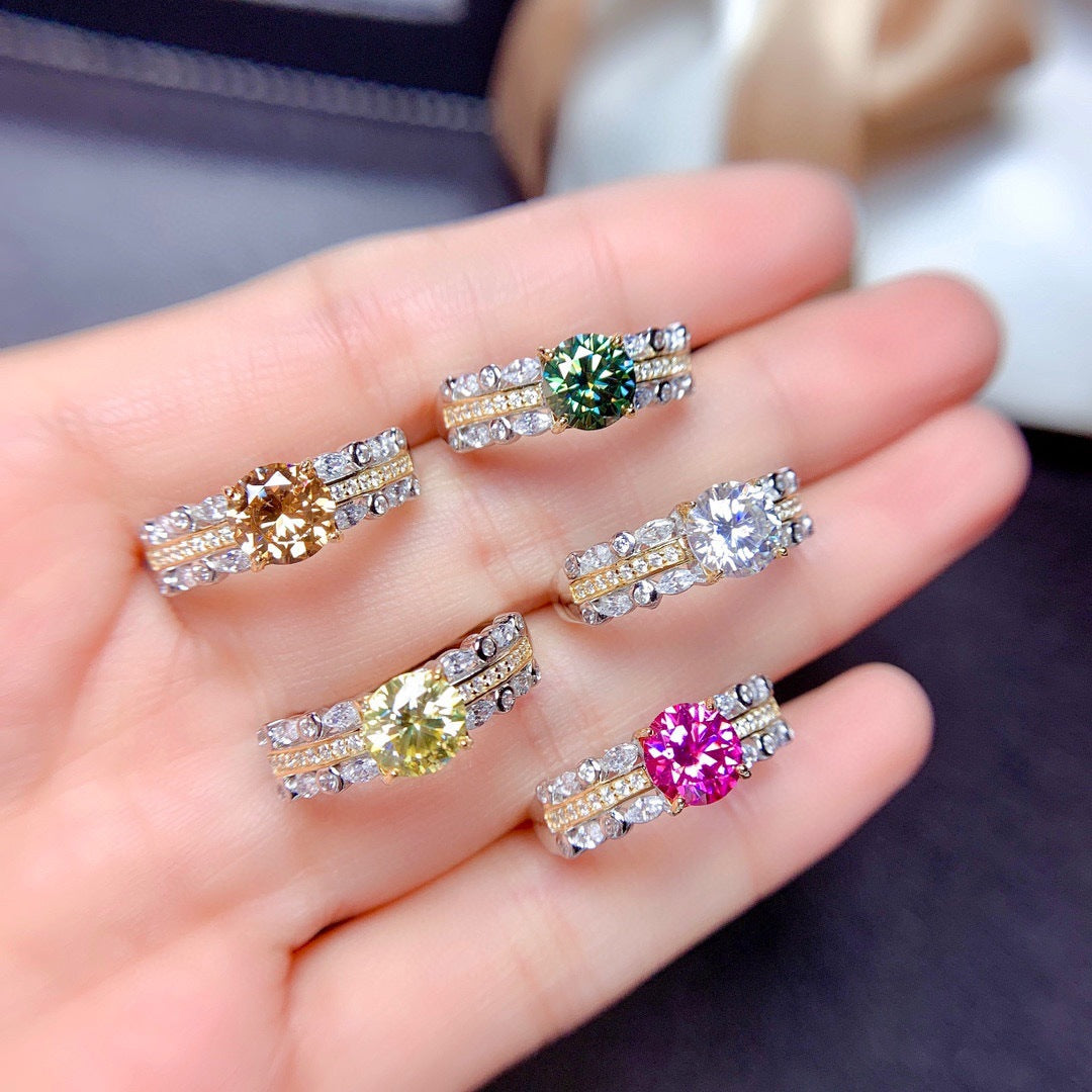 Wholesale Copper Moissanite Ring